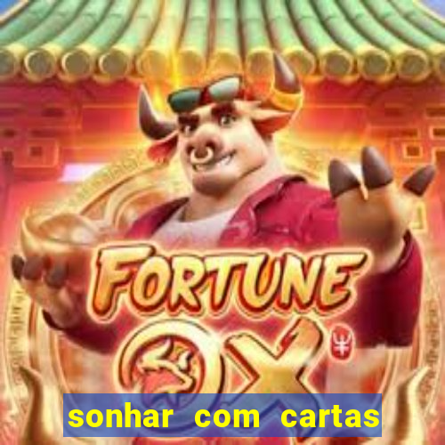 sonhar com cartas de baralho no chao